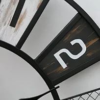 outdoor oversized clock